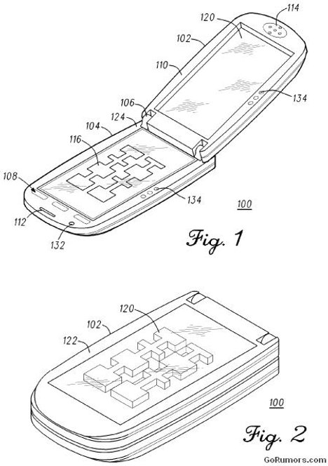 Motorola fait breveter un rendu d'image en 3D sur un téléphone à clapet