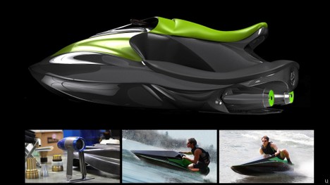 Scooter des mers électrique Green Samba